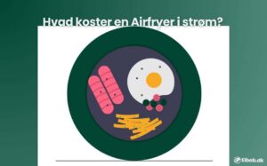 Hvad koster en airfryer i strøm