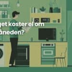 Hvor meget koster el om måneden